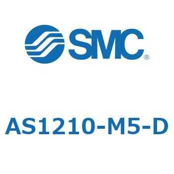標準タイプスピードコントローラ金属エルボタイプ (AS12～) SMC