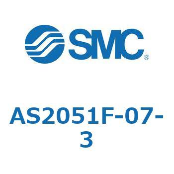 標準タイプスピードコントローラインラインタイプ  AS(AS20～) SMC