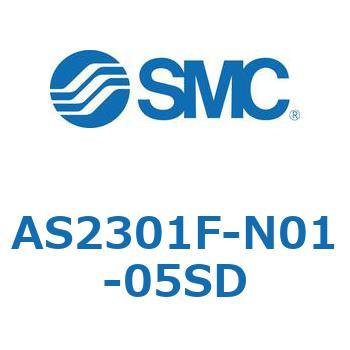 スピードコントローラユニバーサルタイプ AS(AS2301F-～) SMC