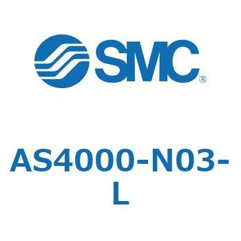 標準タイプスピードコントローラインラインタイプ (AS400～) SMC
