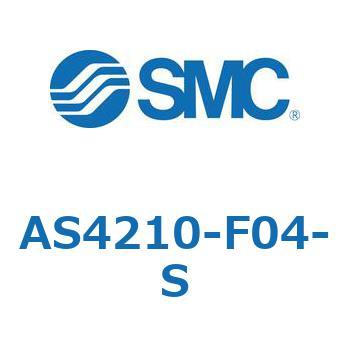 標準タイプスピードコントローラ大容量インラインタイプ (AS42～) SMC