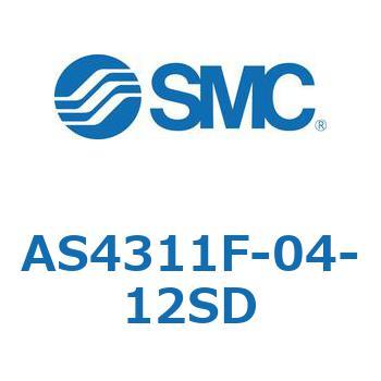 スピードコントローラユニバーサルタイプ AS(AS43～) SMC