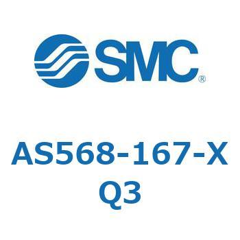 標準タイプスピードコントローラ大容量インラインタイプ (AS5～) SMC