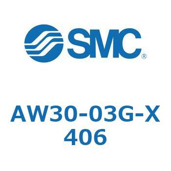 AW30-03G-X406 �t�B���^���M�����[�^ (AW30-03G�`) SMC 11635906