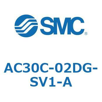 AC30C-02DG-SV1-A ���W�����^�C�v�G�A�R���r�l�[�V���� �G�A�t�B���^+�~�X�g�Z�p���[�^+���M�����[�^ AC20C-A�`AC40C-A SMC 11877014
