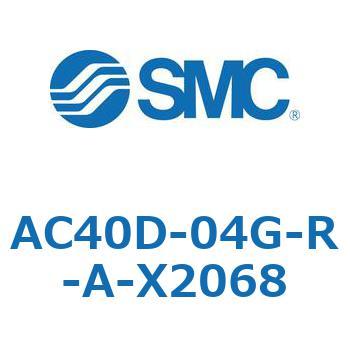 モジュラタイプエアコンビネーション フィルタレギュレータ+ミストセパレータ AC20D-A～AC40D-A SMC