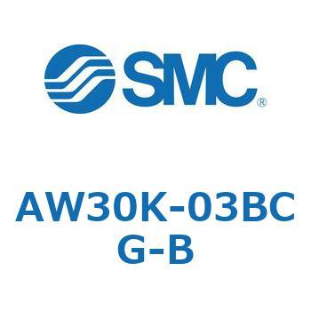□SMC 逆流機能付フィルタレギュレータ AW30K-03BCE1-B(1690626