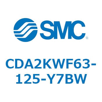 標準形エアシリンダ(角形カバー)CA2 シリーズ(CDA2KW～) SMC