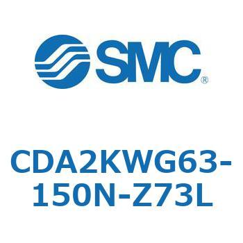 標準形エアシリンダ(角形カバー)CA2 シリーズ(CDA2KW～) SMC