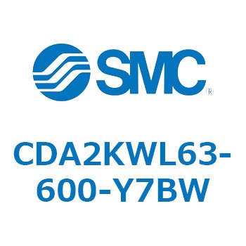 標準形エアシリンダ(角形カバー)CA2 シリーズ(CDA2KW～) SMC