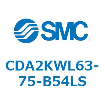 標準形エアシリンダ(角形カバー)CA2 シリーズ(CDA2KW～) SMC