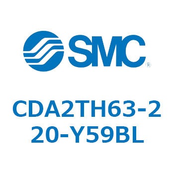 標準形エアシリンダ(角形カバー)CA2 シリーズ(CDA2TH～) SMC