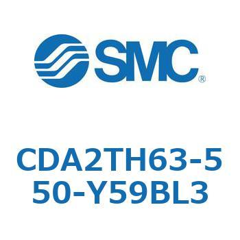 標準形エアシリンダ(角形カバー)CA2 シリーズ(CDA2TH～) SMC