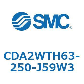 標準形エアシリンダ(角形カバー)CA2 シリーズ(CDA2WT～) SMC