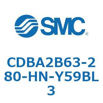 標準形エアシリンダ(角形カバー)CBA2シリーズ(CDBA2B63-～) SMC