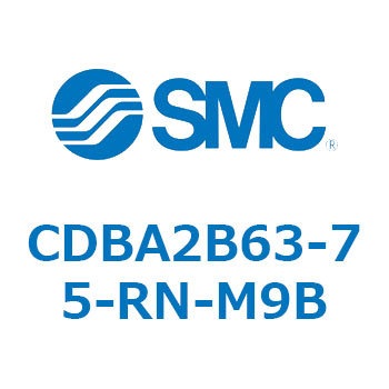 標準形エアシリンダ(角形カバー)CBA2シリーズ(CDBA2B63-～) SMC
