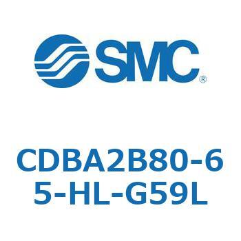 標準形エアシリンダ(角形カバー)CBA2シリーズ(CDBA2B80-～) SMC