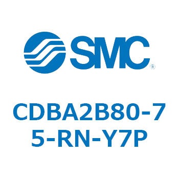 標準形エアシリンダ(角形カバー)CBA2シリーズ(CDBA2B80-～) SMC