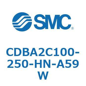標準形エアシリンダ(角形カバー)CBA2シリーズ(CDBA2C100-～) SMC