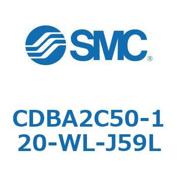 標準形エアシリンダ(角形カバー)CBA2シリーズ(CDBA2C50～) SMC