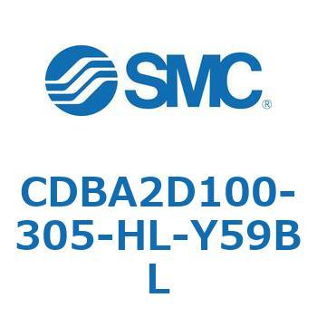 標準形エアシリンダ(角形カバー)CBA2シリーズ(CDBA2D100-～) SMC
