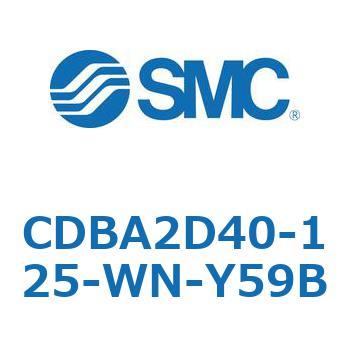 標準形エアシリンダ(角形カバー)CBA2シリーズ(CDBA2D40-～) SMC
