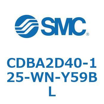 標準形エアシリンダ(角形カバー)CBA2シリーズ(CDBA2D40-～) SMC