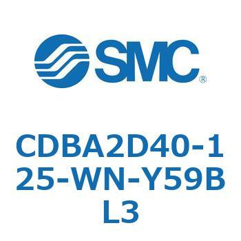 標準形エアシリンダ(角形カバー)CBA2シリーズ(CDBA2D40-～) SMC