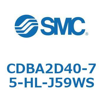 標準形エアシリンダ(角形カバー)CBA2シリーズ(CDBA2D40-～) SMC