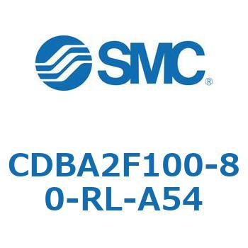 標準形エアシリンダ(角形カバー)CBA2シリーズ(CDBA2F100-80-RL-A54～) SMC