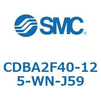 標準形エアシリンダ(角形カバー)CBA2シリーズ(CDBA2F40-1～) SMC