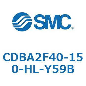 標準形エアシリンダ(角形カバー)CBA2シリーズ(CDBA2F40-1～) SMC