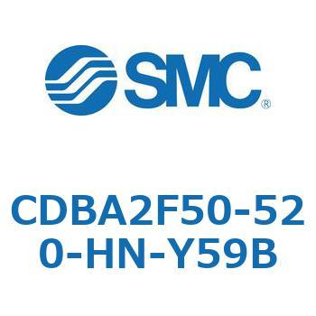 標準形エアシリンダ(角形カバー)CBA2シリーズ(CDBA2F50-5～) SMC