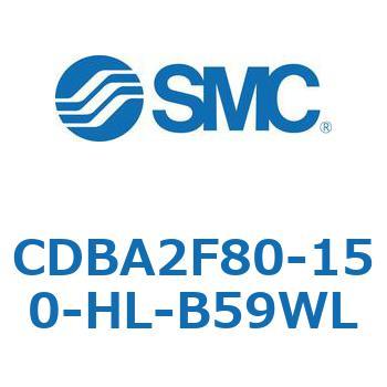 標準形エアシリンダ(角形カバー)CBA2シリーズ(CDBA2F80-1～) SMC