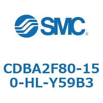 標準形エアシリンダ(角形カバー)CBA2シリーズ(CDBA2F80-1～) SMC