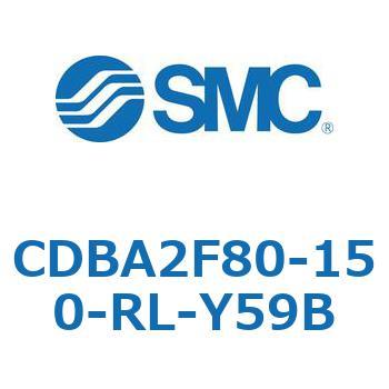 標準形エアシリンダ(角形カバー)CBA2シリーズ(CDBA2F80-1～) SMC