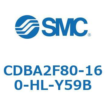 標準形エアシリンダ(角形カバー)CBA2シリーズ(CDBA2F80-1～) SMC