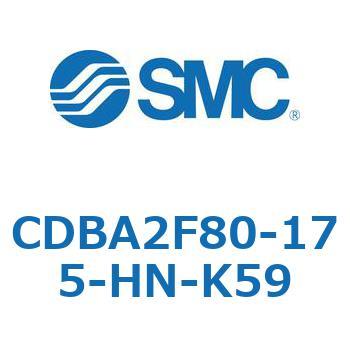 標準形エアシリンダ(角形カバー)CBA2シリーズ(CDBA2F80-1～) SMC