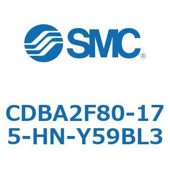 標準形エアシリンダ(角形カバー)CBA2シリーズ(CDBA2F80-1～) SMC