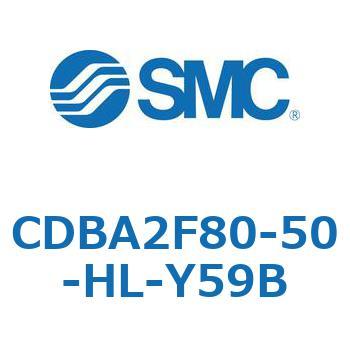 標準形エアシリンダ(角形カバー)CBA2シリーズ(CDBA2F80-5～) SMC