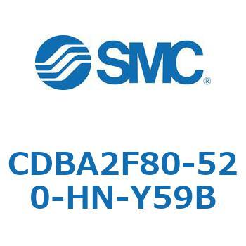 標準形エアシリンダ(角形カバー)CBA2シリーズ(CDBA2F80-5～) SMC