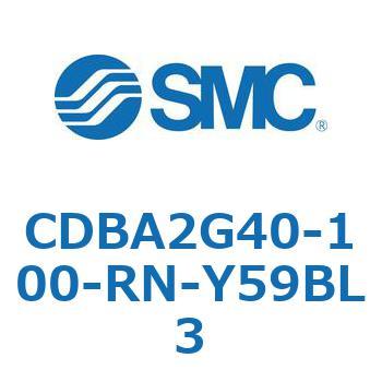 標準形エアシリンダ(角形カバー)CBA2シリーズ(CDBA2G40-～) SMC