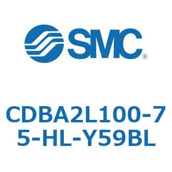 CDBA2L100-75-HL-Y59BL �W���`�G�A�V�����_(�p�`�J�o�[)CBA2�V���[�Y(CDBA2L100-�`) SMC 12385335