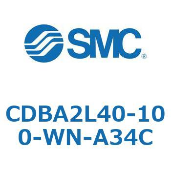 標準形エアシリンダ(角形カバー)CBA2シリーズ(CDBA2L40-～) SMC