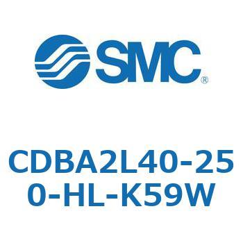 標準形エアシリンダ(角形カバー)CBA2シリーズ(CDBA2L40-～) SMC