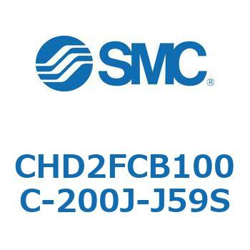 CHD2FCB100C-200J-J59S JIS規格準拠油圧シリンダ/複動：片ロッド(7MPa) (CHD2FCB100～) SMC ストローク200mm