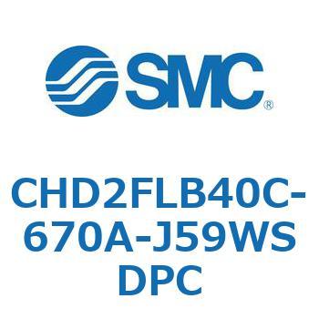 JIS規格準拠油圧シリンダ/複動：片ロッド(7MPa) (CHD2FLB40～) SMC