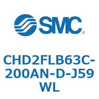 JIS規格準拠油圧シリンダ/複動：片ロッド(7MPa) (CHD2FLB63～) SMC
