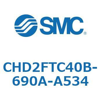 JIS規格準拠油圧シリンダ/複動：片ロッド(7MPa) (CHD2FTC～) SMC