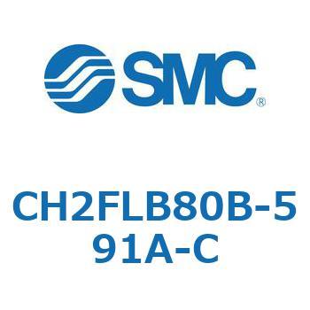 JIS規格準拠油圧シリンダ/複動：片ロッド(7MPa) (CH2FL～) SMC